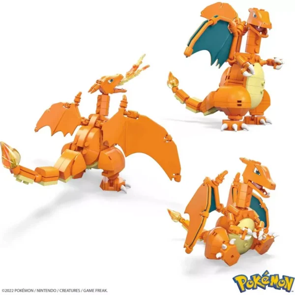 GUEST_39706d6c-b530-41c3-9757-5566743837c8 MEGA Pokemon Charizard Construction Set 222pc