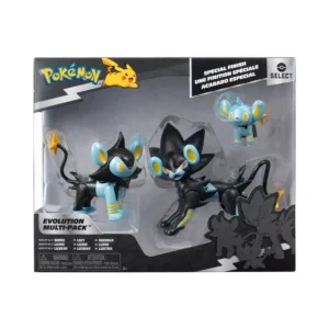 GUEST_93507463-7e20-4ba3-a54d-bdc4b3af9e09 Pokémon Shinx, Luxio, and Luxray Select Evolution Action Figure Set - 3pk