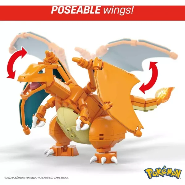 GUEST_9e5dcf28-36da-4f6f-b92b-8fd3221a4e7d MEGA Pokemon Charizard Construction Set 222pc