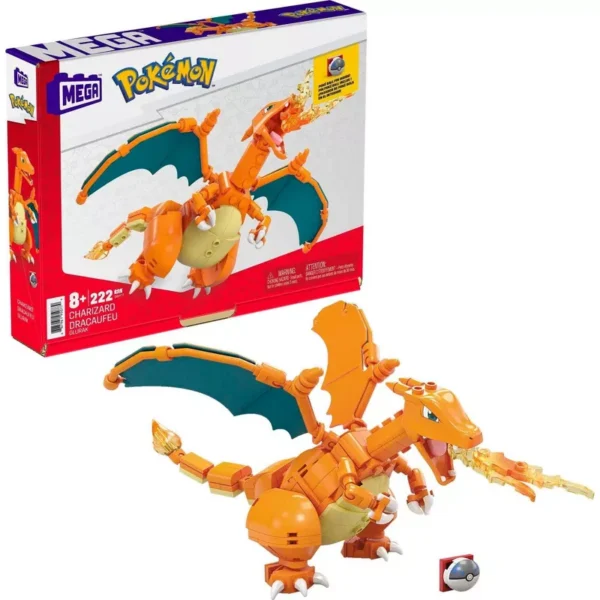 GUEST_bc2d41a3-1f83-4f9a-9fcf-06a7863fc102 MEGA Pokemon Charizard Construction Set 222pc