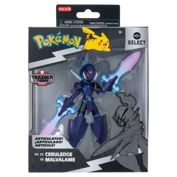Figura de acción Pokémon Ceruledge de 6"