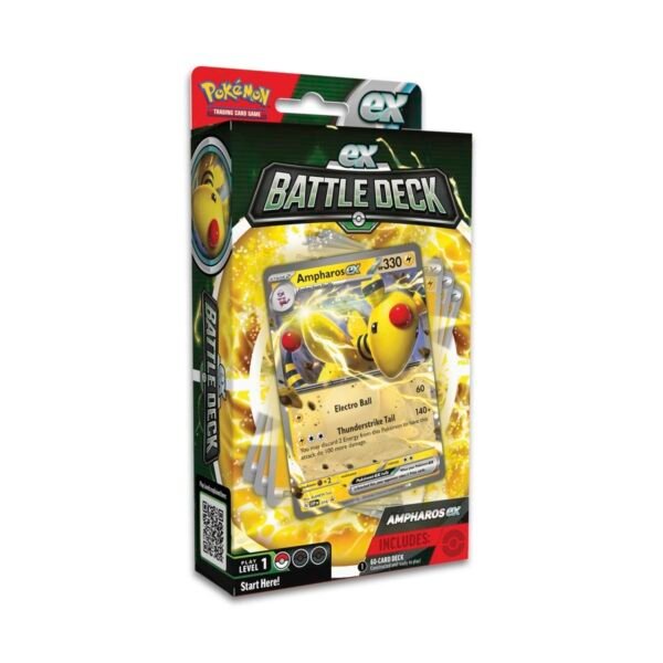 P8887_699-85230_01 Mazo Ampharos ex Battle Deck - ingles