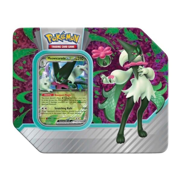 P8966_699-85294_01 Pokemon Paldea Partners Tin (Meowscarada ex) - ingles