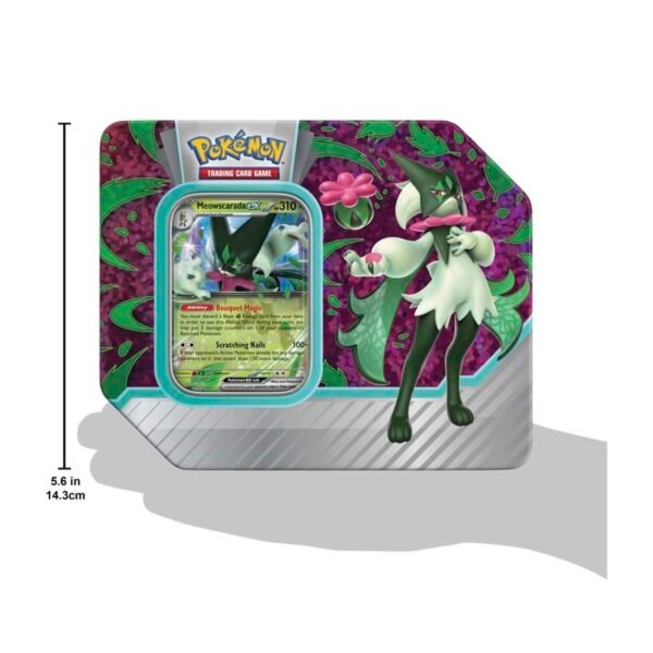P8966_699-85294_06 Pokemon Paldea Partners Tin (Meowscarada ex) - ingles