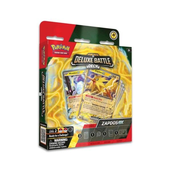 Mazo Zapdos ex Deluxe Battle Deck - ingles