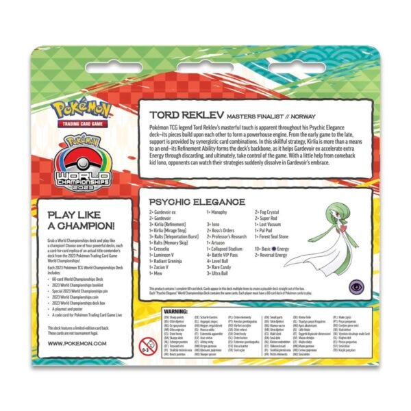 P9544_699-85605_06 Mazo 2023 Pokémon World Championships Deck (Tord Reklev, Psychic Elegance) - ingles
