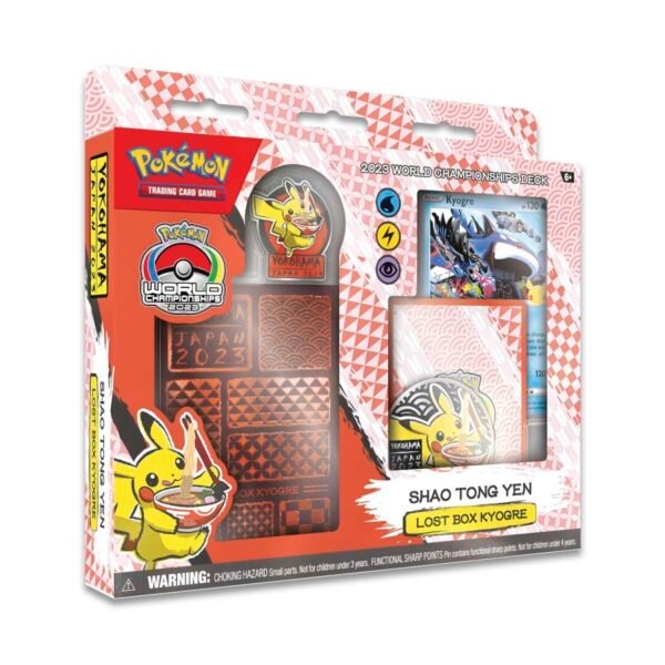 Mazo 2023 Pokémon World Championships Deck (Shao Tong Yen, Lost Box Kyogre) - ingles