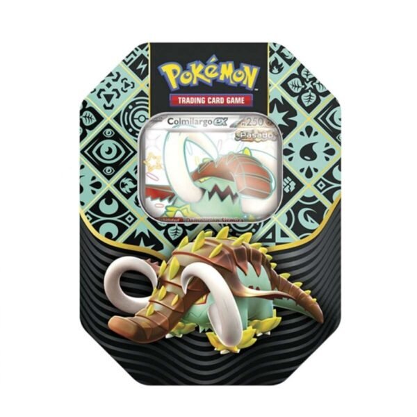 pokemon-tcg-lata-destinos-de-paldea-colmilargo-ex-espanol Lata Paldean Fates Colmilargo - español
