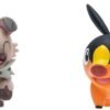 Pokemon Tepig y Rockruff - Battle Figure Pack - Jazwares