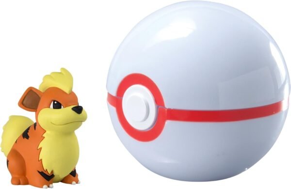 Pokémon Clip And Carry Poké Ball, Growlithe And Premier Ball