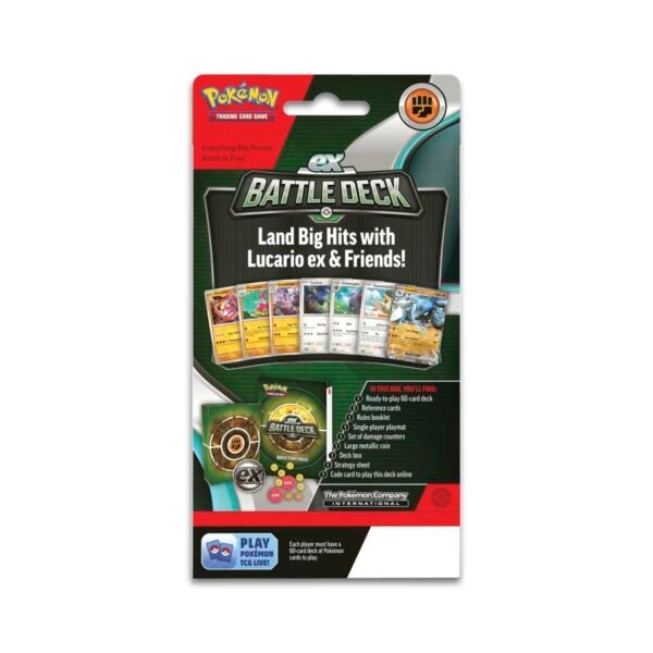 Mazo Lucario ex Battle Deck – ingles
