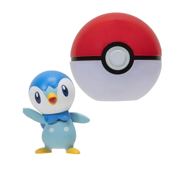 Pokemon Clip n Go Piplup Poke Ball