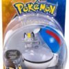 Tomy Pokemon Clip n Carry Pokeball Alolan Meowth & Great Ball Figure Set
