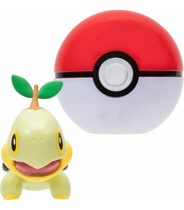 Pokemon Turtwig y Poké Ball - Clip N Go