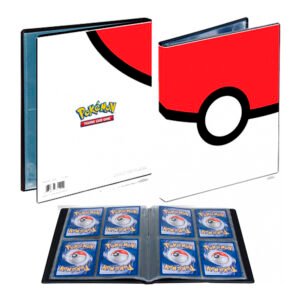 Album, 4 bolsillos, POKE BALL, tapa dura, almacena 80 cartas 1 Album, 4 bolsillos, POKE BALL, tapa dura, almacena 80 cartas