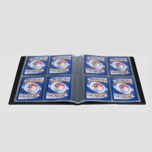 Album, 4 bolsillos, POKE BALL, tapa dura, almacena 80 cartas