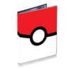 Album, 4 bolsillos, POKE BALL, tapa dura, almacena 80 cartas