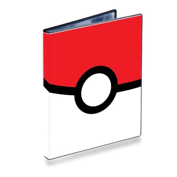 Album, 4 bolsillos, POKE BALL, tapa dura, almacena 80 cartas