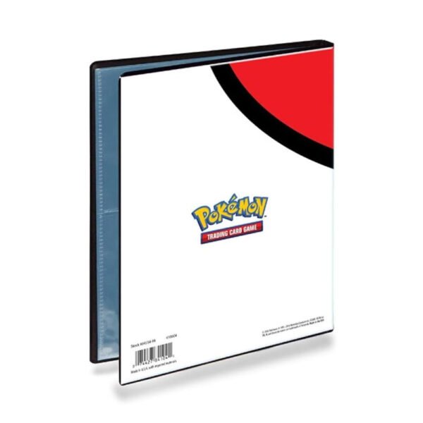 Album, 4 bolsillos, POKE BALL, tapa dura, almacena 80 cartas