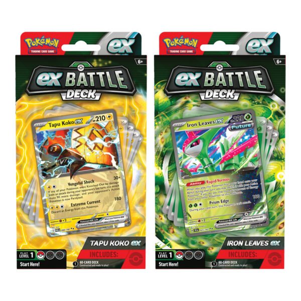 Mazo IRON LEAVES EX Battle Deck – ingles