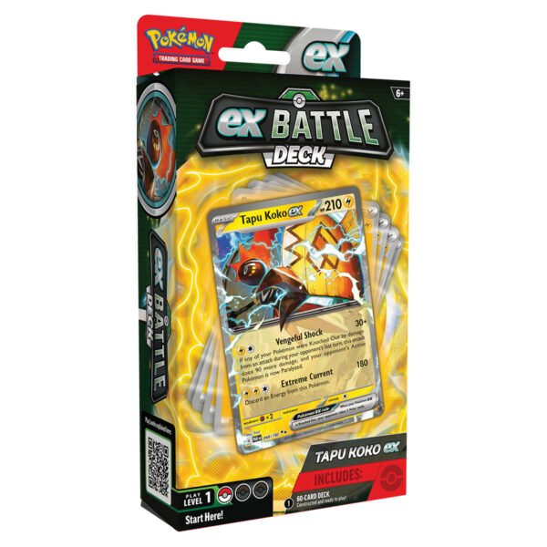 Mazo TAPU KOKO EX Battle Deck – ingles