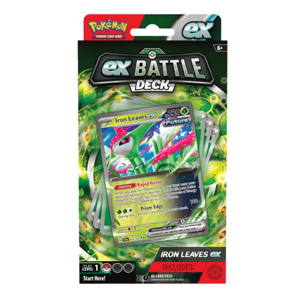 Mazo IRON LEAVES EX Battle Deck – ingles