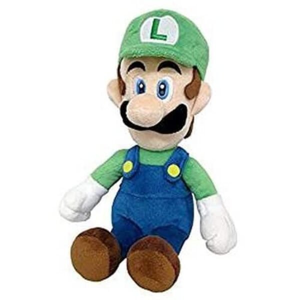 Peluche LUIGI 10″ - 25 cm Super Mario Bros. Nintendo 1 Peluche LUIGI 10″ - 25 cm Super Mario Bros. Nintendo