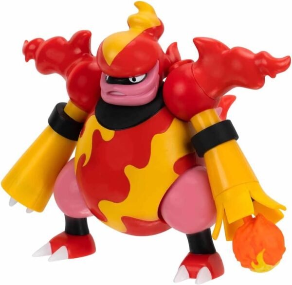 Pokemon Magmortar Battle Feature Figure Jazwares (sin caja)