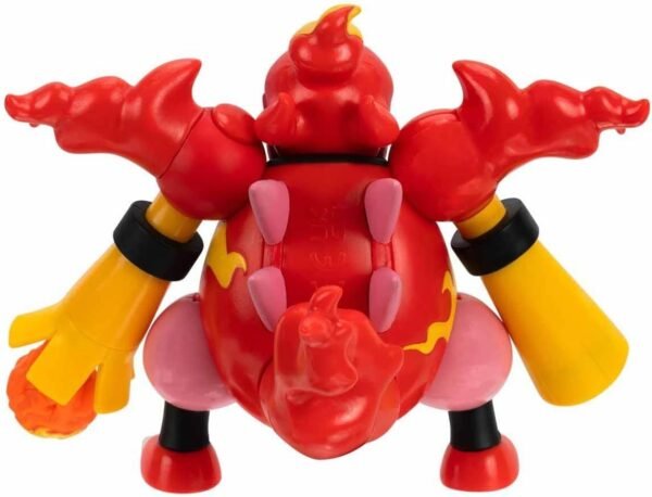 Pokemon Magmortar Battle Feature Figure Jazwares (sin caja)