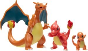 Pokémon Select Evolution Multi pack Battle Figures Charmander, Charmeleon y Charizard