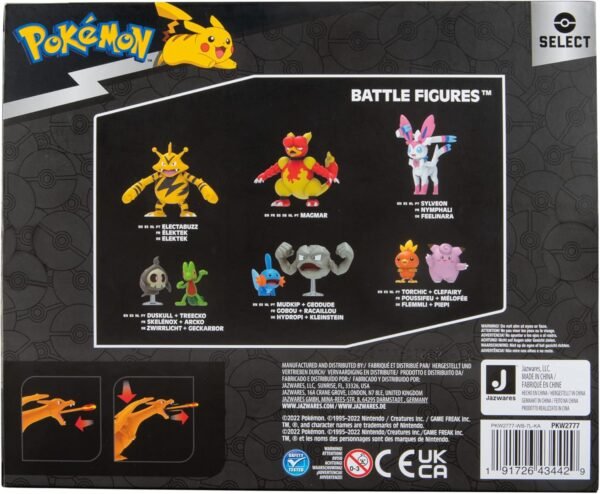 Pokémon Select Evolution Multi pack Battle Figures Charmander, Charmeleon y Charizard