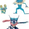 Pokemon Select Evolution Pack - Features Froakie, Frogadier and Greninja Battle Figures