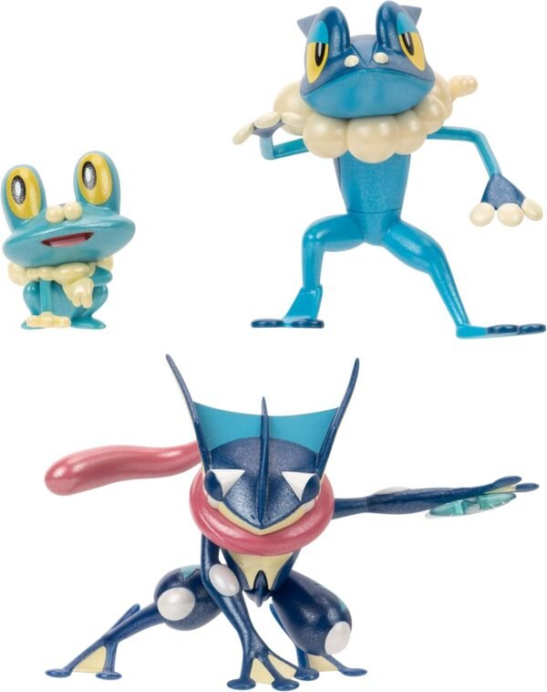 Pokemon Select Evolution Pack - Features Froakie, Frogadier and Greninja Battle Figures