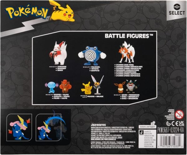 Pokemon Select Evolution Pack - Features Froakie, Frogadier and Greninja Battle Figures