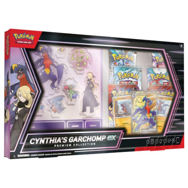 Pokémon TCG Cynthia’s Garchomp ex Premium Collection - ENGLISH 1 RESERVA Pokémon TCG Cynthia’s Garchomp ex Premium Collection - ENGLISH