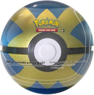 Pokemon TCG Quick Ball Tin 1 Lata Quick Ball Tin