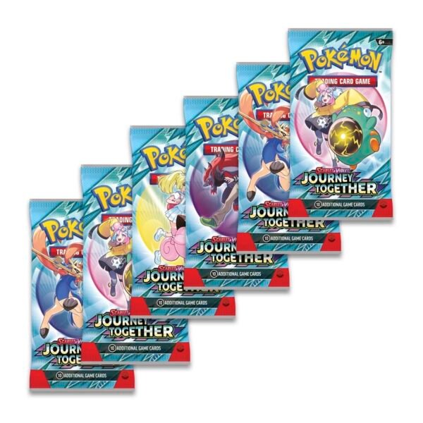 Pokemon TCG Scarlet and Violet 09 Journey Together Booster Bundle en ESPAÑOL