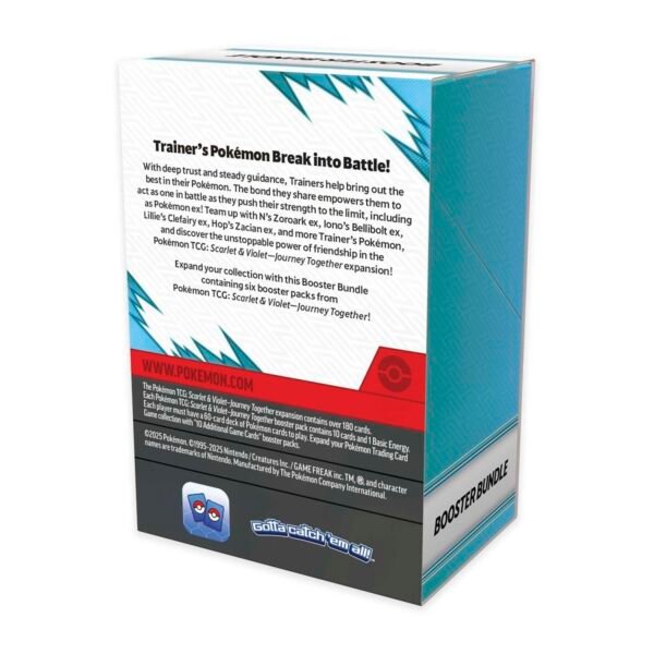 Pokemon TCG Scarlet and Violet 09 Journey Together Booster Bundle en ESPAÑOL