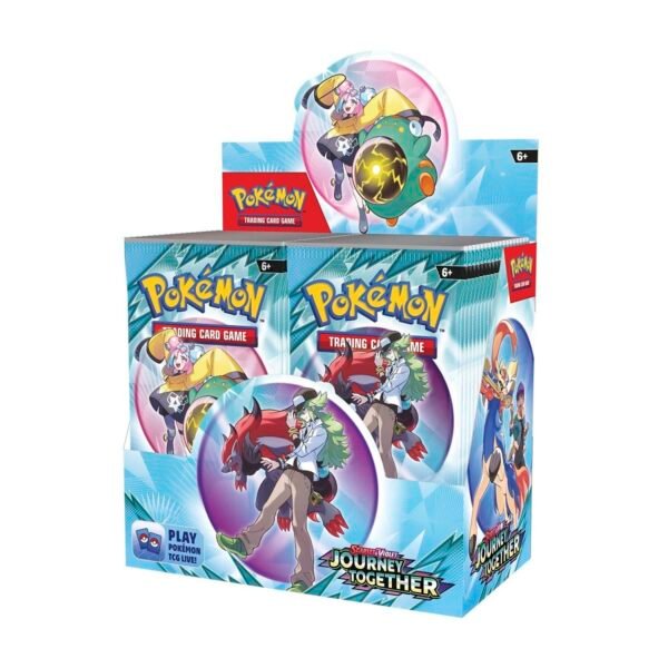 Pokemon TCG Scarlet and Violet 09 Journey Together Booster Box en ESPAÑOL