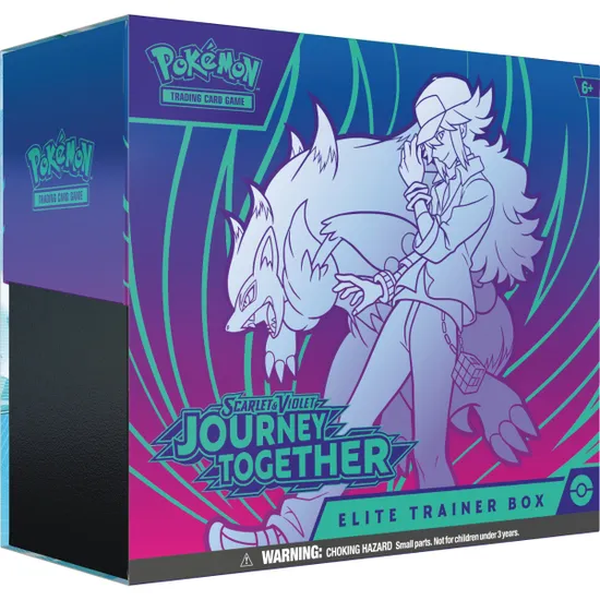 Pokemon TCG Scarlet and Violet 09 Journey Together Elite Trainer Box en ESPAÑOL