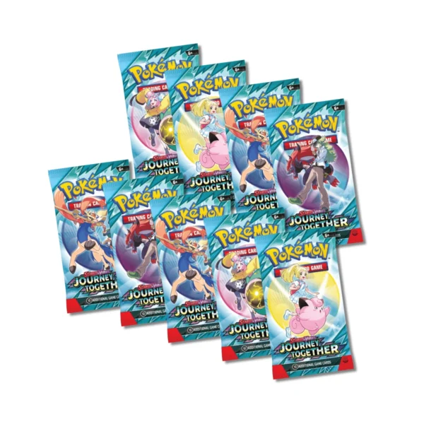Pokemon TCG Scarlet and Violet 09 Journey Together Elite Trainer Box en ESPAÑOL
