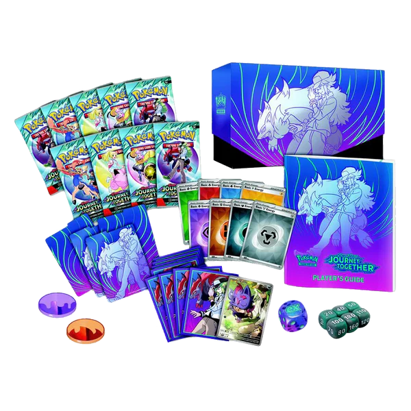 Pokemon TCG Scarlet and Violet 09 Journey Together Elite Trainer Box en ESPAÑOL