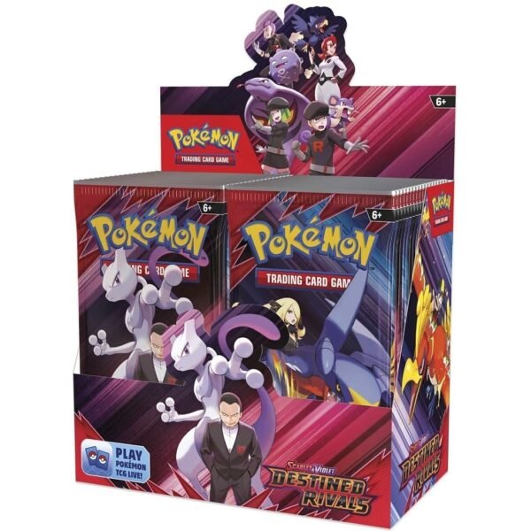 Pokemon TCG Scarlet & Violet 10 Destined Rivals Booster Box (36 Packs) - en INGLES