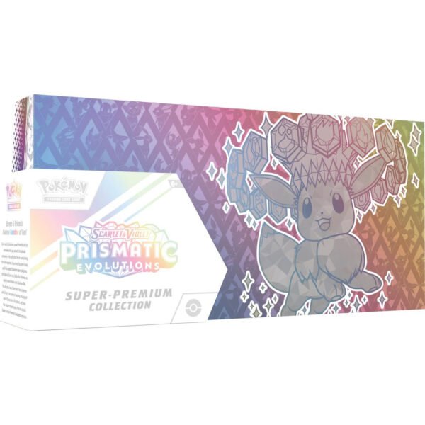 RESERVA Pokemon TCG Scarlet and Violet 8.5 Prismatic Evolutions Evolutions Super-Premium Collection
