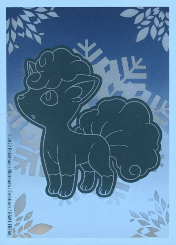 Fundas para cartas Vulpix Alolan 65 uni. Standard Sized Sleeves Silver Tempest Elite Trainer Pokemon Center