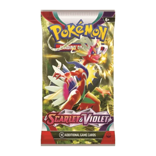 Pokemon-Scarlet-and-violet-base-set-booster-pack v2 Scarlet & Violet Booster Pack (Pokemon) (Español)