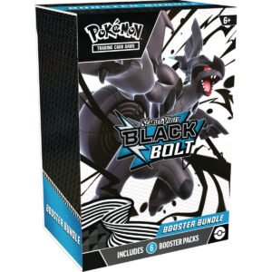 Pokémon TCG Scarlet & Violet 10.5 - Black Bolt & White Flare - Black Bolt Booster Bundle - ENGLISH PRE-ORDEN Pokémon TCG Scarlet & Violet 10.5 - Black Bolt & White Flare - Black Bolt Booster Bundle - ENGLISH