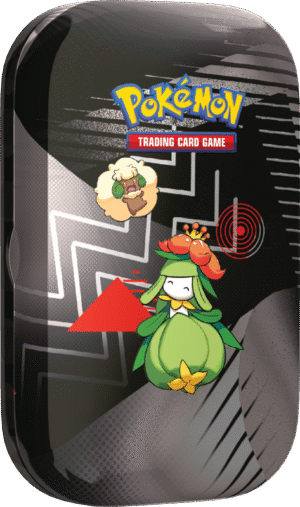 Pokémon TCG Scarlet & Violet 10.5 - Black Bolt & White Flare - Mini Tin - Unova - Lilligant & Whimsicott - ENGLISH v1 PRE-ORDEN Pokémon TCG Scarlet & Violet 10.5 - Black Bolt & White Flare - Mini Tin - Unova - Lilligant & Whimsicott - ENGLISH
