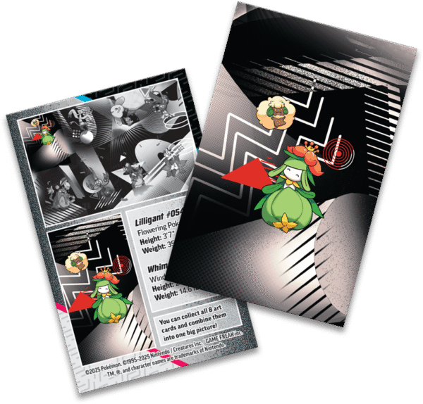 Pokémon TCG Scarlet & Violet 10.5 - Black Bolt & White Flare - Mini Tin - Unova - Lilligant & Whimsicott - ENGLISH v2 PRE-ORDEN Pokémon TCG Scarlet & Violet 10.5 - Black Bolt & White Flare - Mini Tin - Unova - Lilligant & Whimsicott - ENGLISH