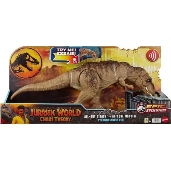 Jurassic World Chaos Theory All-Out Attack Tyrannosaurus Rex